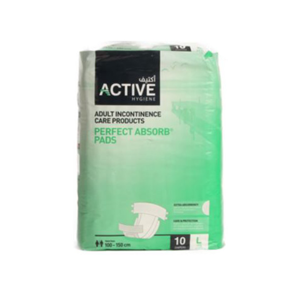 Active Adult/Pads [Large] 10'S product available at family pharmacy online buy now at qatar doha