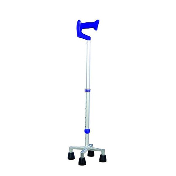 Crutches Walking Stick - Rehaid [Quadripoid] Dyna product available at family pharmacy online buy now at qatar doha