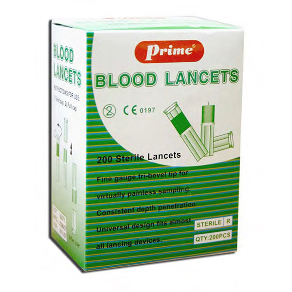 Blood Lancets 200'S Prime product available at family pharmacy online buy now at qatar doha