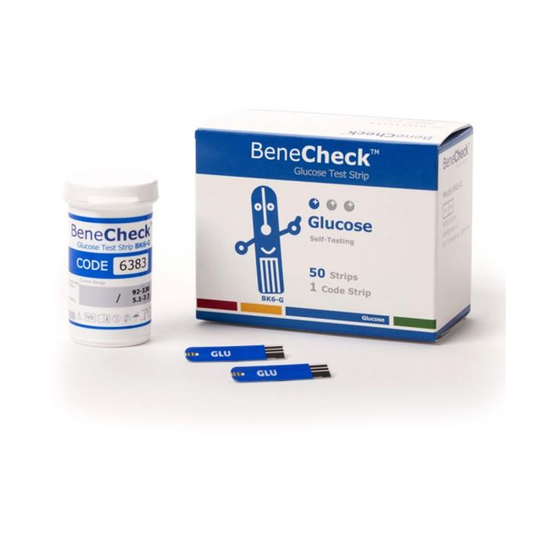 buy online 	Multi Monitoring Test Strip - Benecheck Glucose #25'S  Qatar Doha