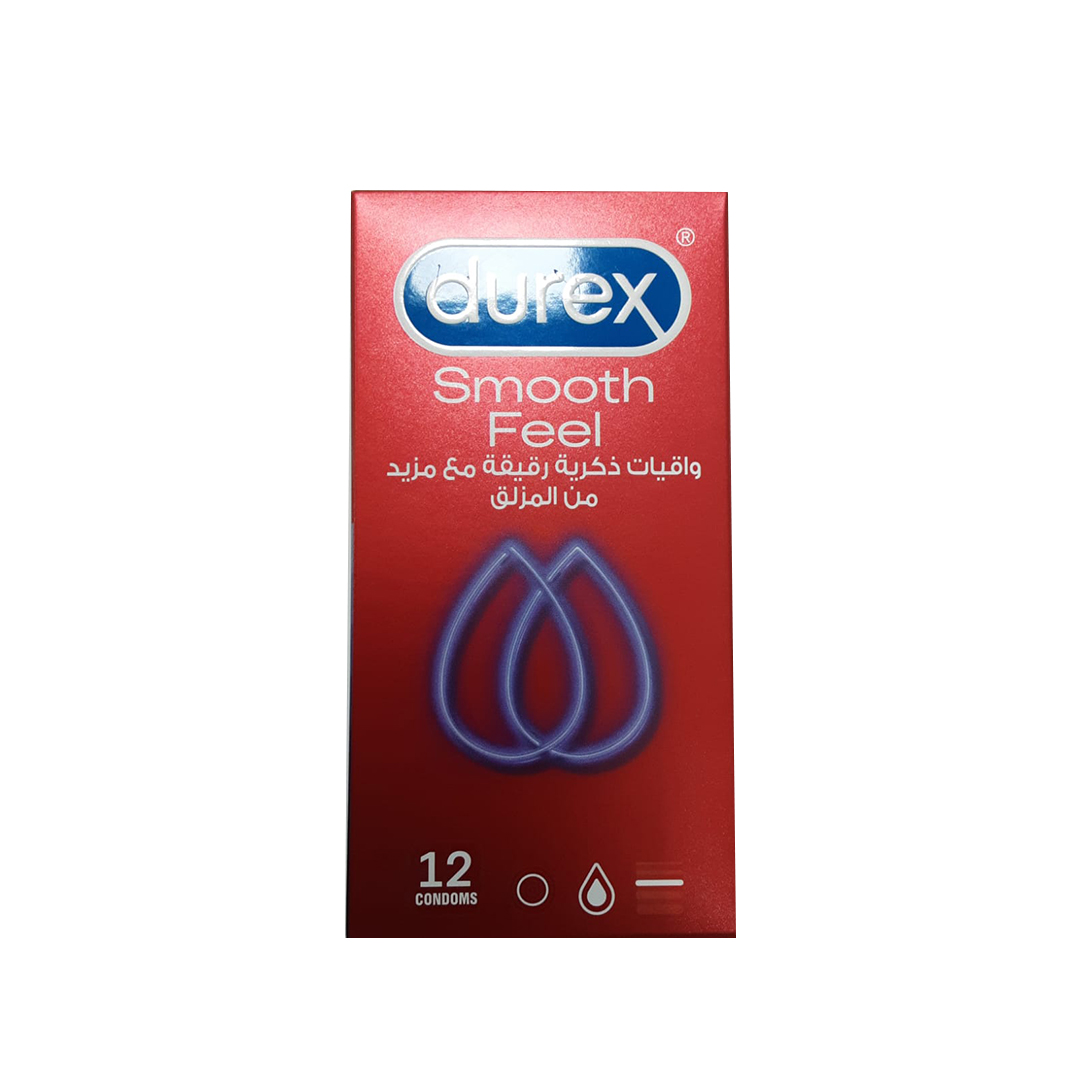 Durex Feel Smooth Condoms 12.s product available at family pharmacy online buy now at qatar doha