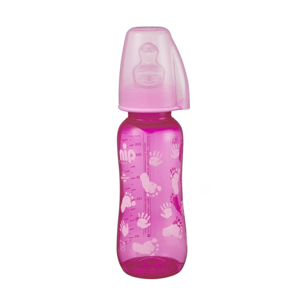 buy online 	Feeding Bottle Trendy Plastic - Babico Girl  Qatar Doha