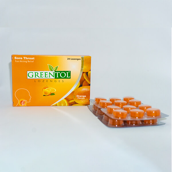 buy online Greentol Lozenges [Orange] 24'S - Bliss Orange  Qatar Doha