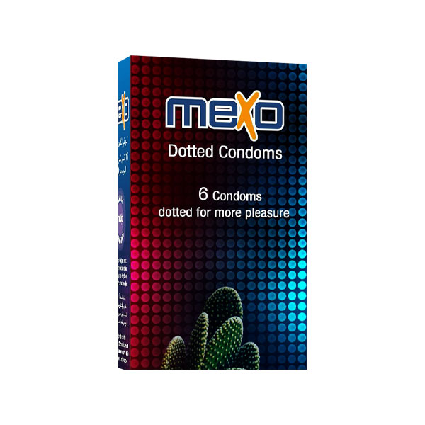 buy online Mexo Condoms 6'S Dotted  Qatar Doha