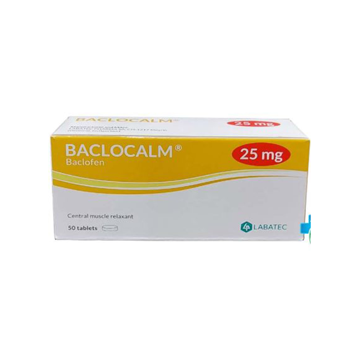 buy online Baclocalm 25 Mg Tablet 50'S   Qatar Doha