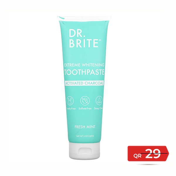 Extreme Whitening Mint Toothpaste 142 G -brite Offer Available at Online Family Pharmacy Qatar Doha