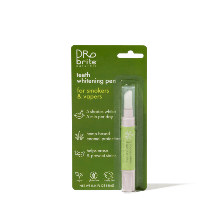 Teeth Whitening Pen For Smokers &Vapers With Hemp Oil -Brite Available at Online Family Pharmacy Qatar Doha