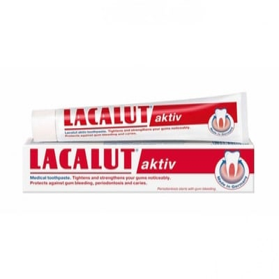 shop now Lacalute [Aktiv] T/Paste 75Ml  Available at Online  Pharmacy Qatar Doha 