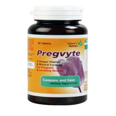 shop now Pregvyte Tablets 30'S - Vitane'S Nature  Available at Online  Pharmacy Qatar Doha 