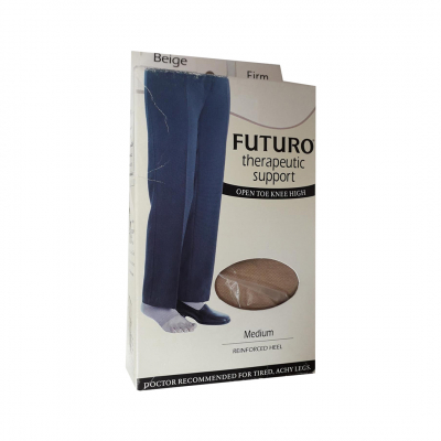 shop now Futuro Open Toe Knee Stockings-Assorted  Available at Online  Pharmacy Qatar Doha 