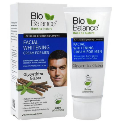 shop now Biobalance [Men] Facial Whitening Cream 60Ml  Available at Online  Pharmacy Qatar Doha 