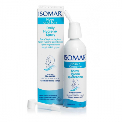 shop now Isomar Spray Daily Nose -Ears Hygiene 100Ml  Available at Online  Pharmacy Qatar Doha 