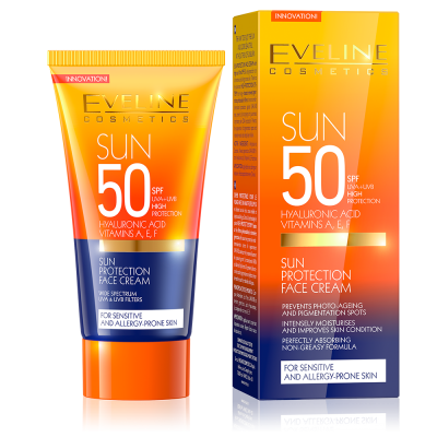 shop now Eveline Sun Care(Spf50) Cream 50Ml  Available at Online  Pharmacy Qatar Doha 