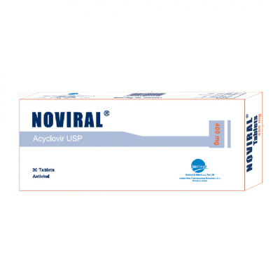 shop now Noviral 400Mg Tablet 30'S  Available at Online  Pharmacy Qatar Doha 