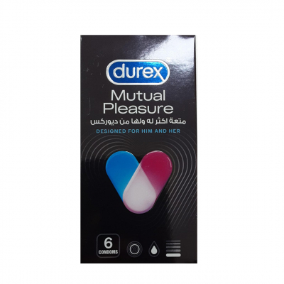 shop now Durex Mutual Pleasure Condom 6'S  Available at Online  Pharmacy Qatar Doha 