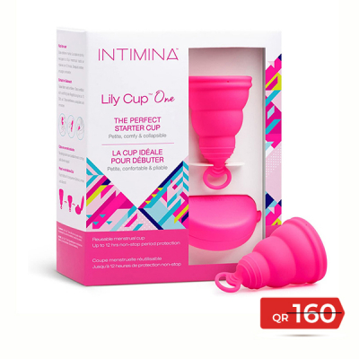 shop now Lily Cup One The Perfect Starter Cup 6065 Intimina- Offer  Available at Online  Pharmacy Qatar Doha 