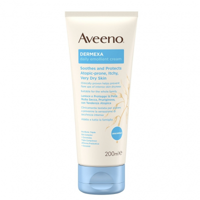 shop now Aveeno Derexa. Soothing Cream 200Ml  Available at Online  Pharmacy Qatar Doha 