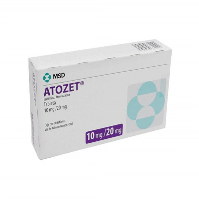 shop now Atozet 10/20 Mg Tablet 30'S  Available at Online  Pharmacy Qatar Doha 
