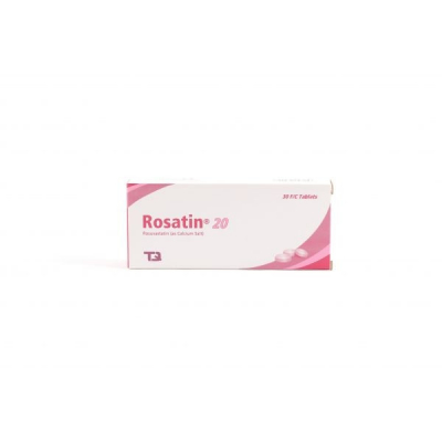 shop now Rosatin 20 Mg Tablet 30'S  Available at Online  Pharmacy Qatar Doha 
