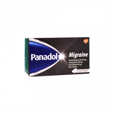 shop now Panadol Migraine Caplets 24'S  Available at Online  Pharmacy Qatar Doha 