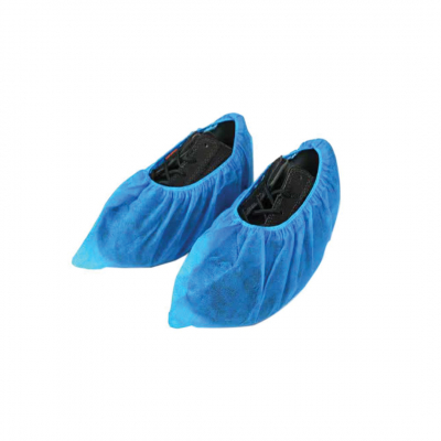 shop now Mexo Shoe Cover Machine Made N/ W-(Blue) -25 Gsm-100'S-Trustlab  Available at Online  Pharmacy Qatar Doha 