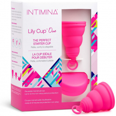 shop now Lily Cup One The Perfect Menstrual Cup Starter #6065 - Intimina  Available at Online  Pharmacy Qatar Doha 
