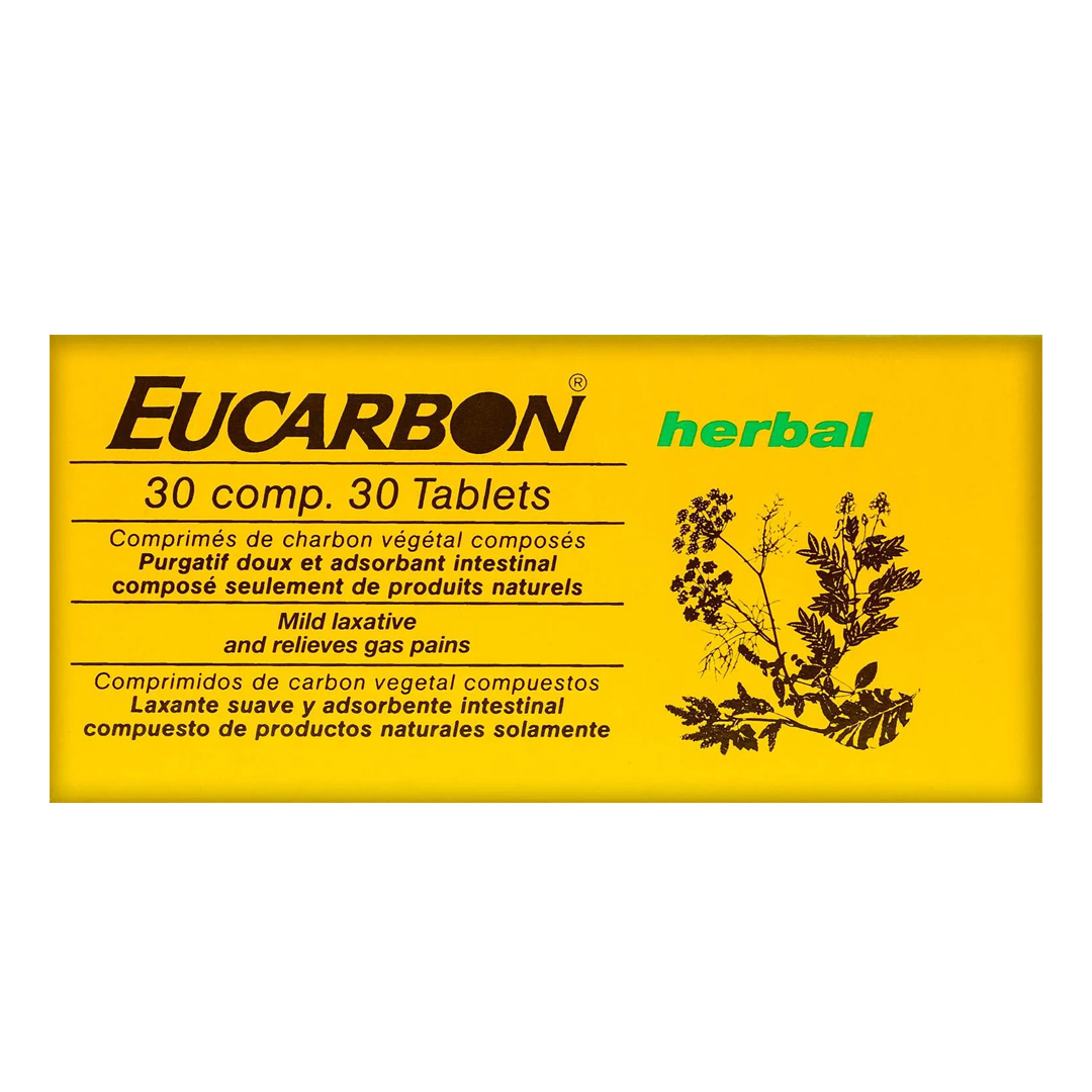 buy online Eucarbon Herbal Tablet 30'S   Qatar Doha