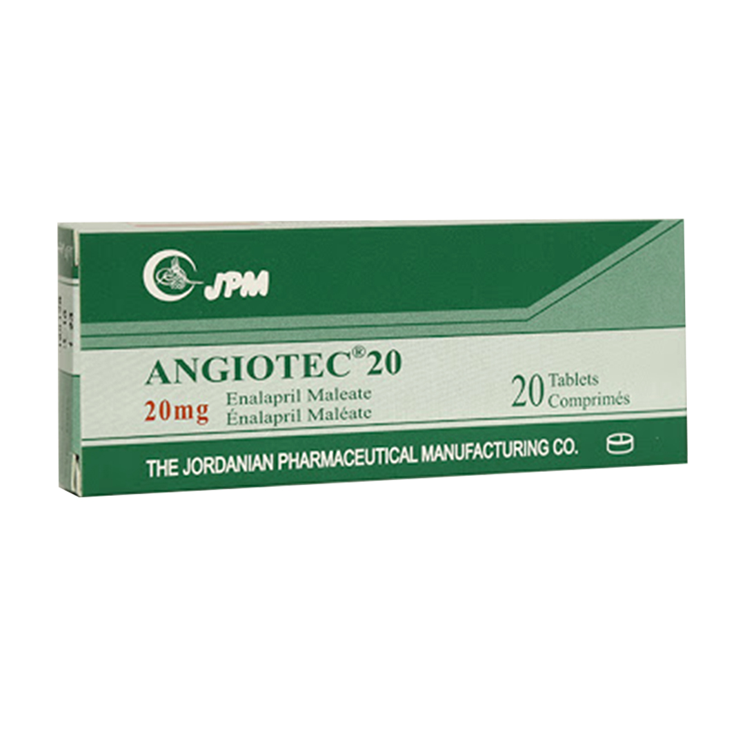 Angiotec 20mg Tablet 20.s product available at family pharmacy online buy now at qatar doha