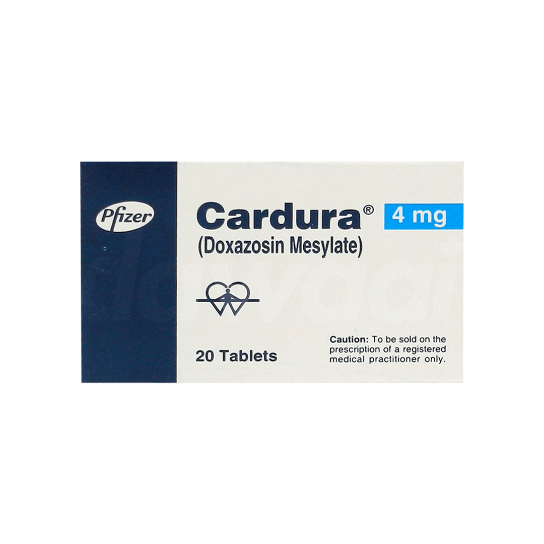 Cardura 4mg Tablet 20.s product available at family pharmacy online buy now at qatar doha