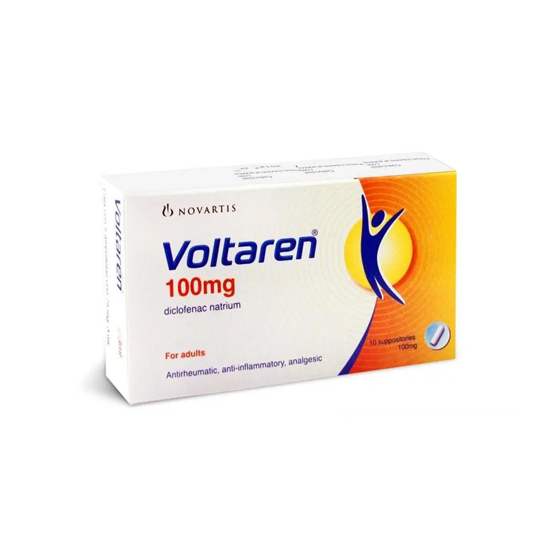 Voltaren [100mg] Suppository 5.s product available at family pharmacy online buy now at qatar doha