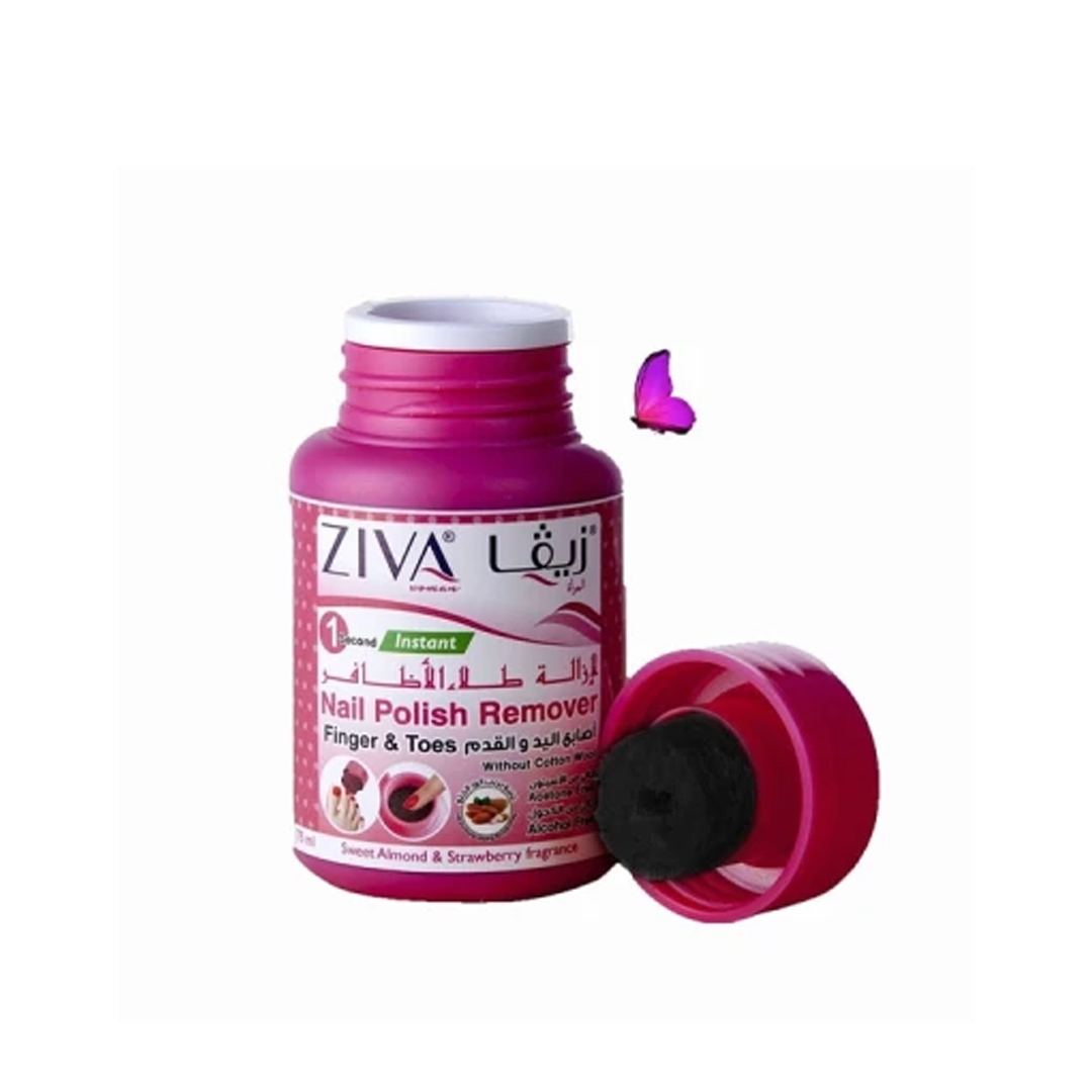 buy online NAIL POLISH REMOVER SOLUTION 75ML #ZIVA 1  Qatar Doha