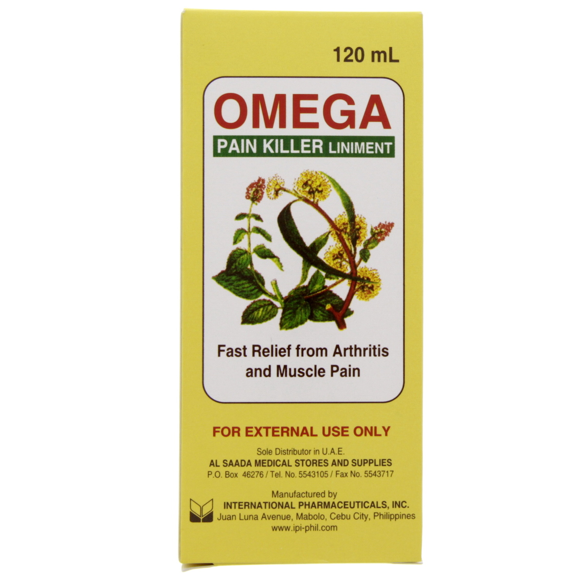 buy online Omega Liniment 120Ml   Qatar Doha