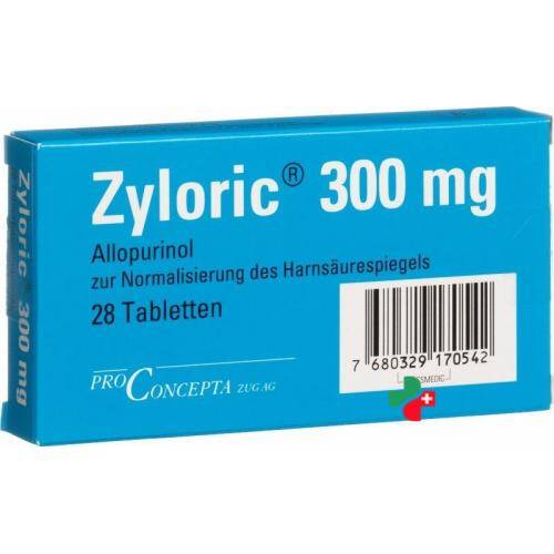 buy online Zyloric 300Mg Tablets 2X14'S   Qatar Doha