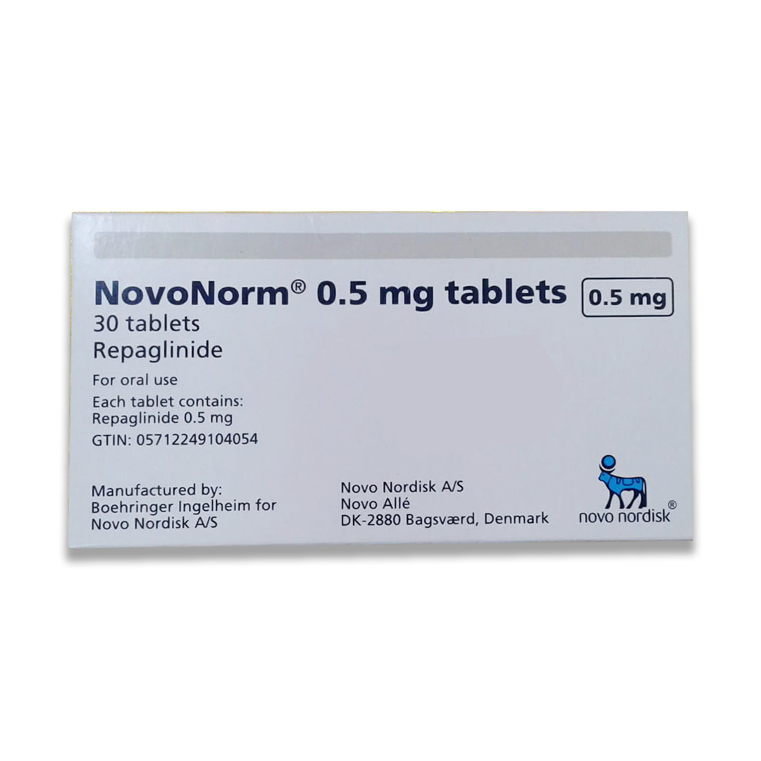 Novonorm 0.5mg 30tab product available at family pharmacy online buy now at qatar doha