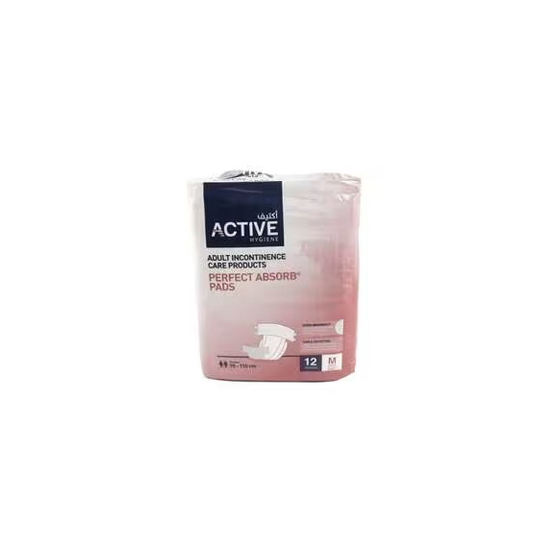 Active Adult/Pads [Medium] 12'S product available at family pharmacy online buy now at qatar doha
