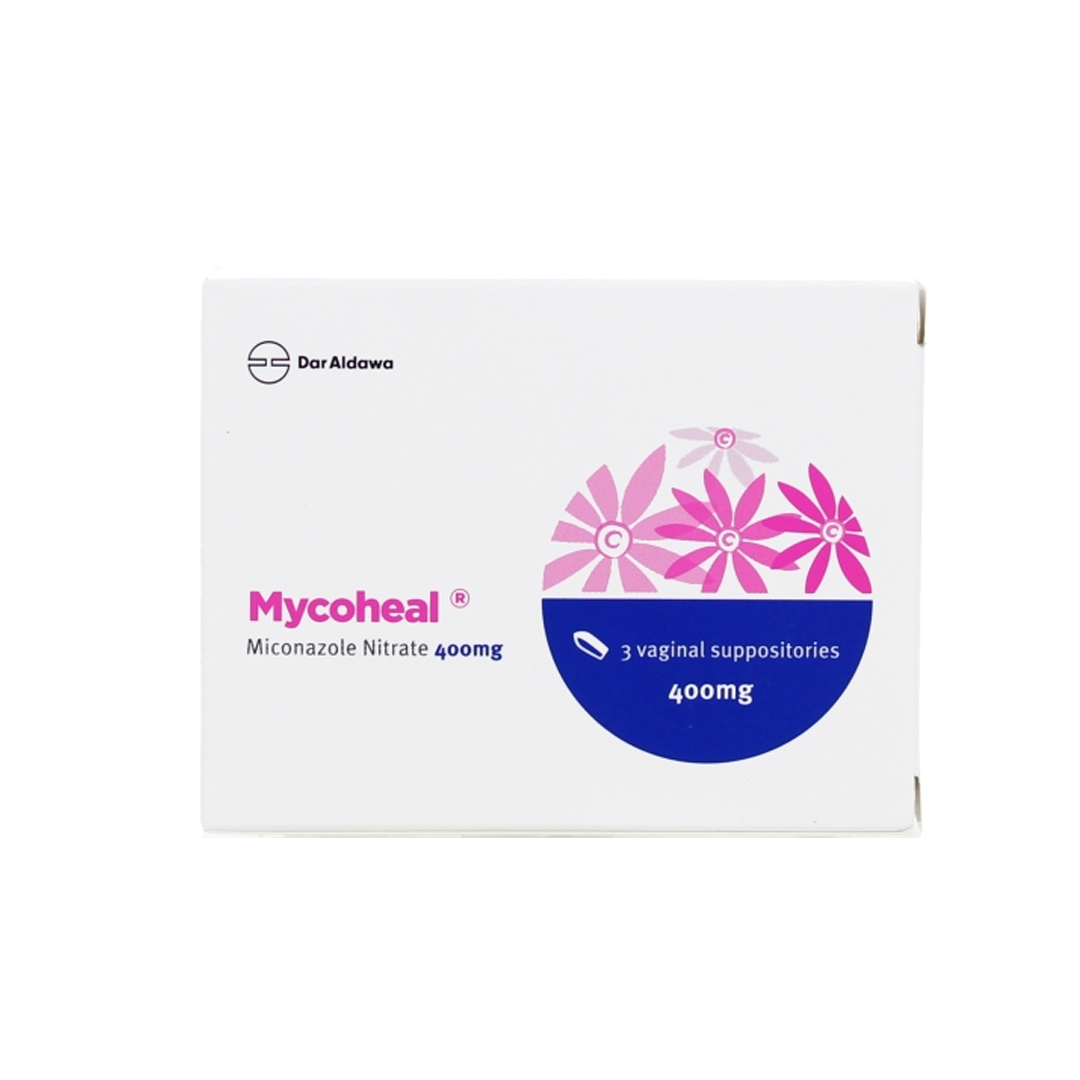 Mycoheal 400mg Supp 3.s product available at family pharmacy online buy now at qatar doha