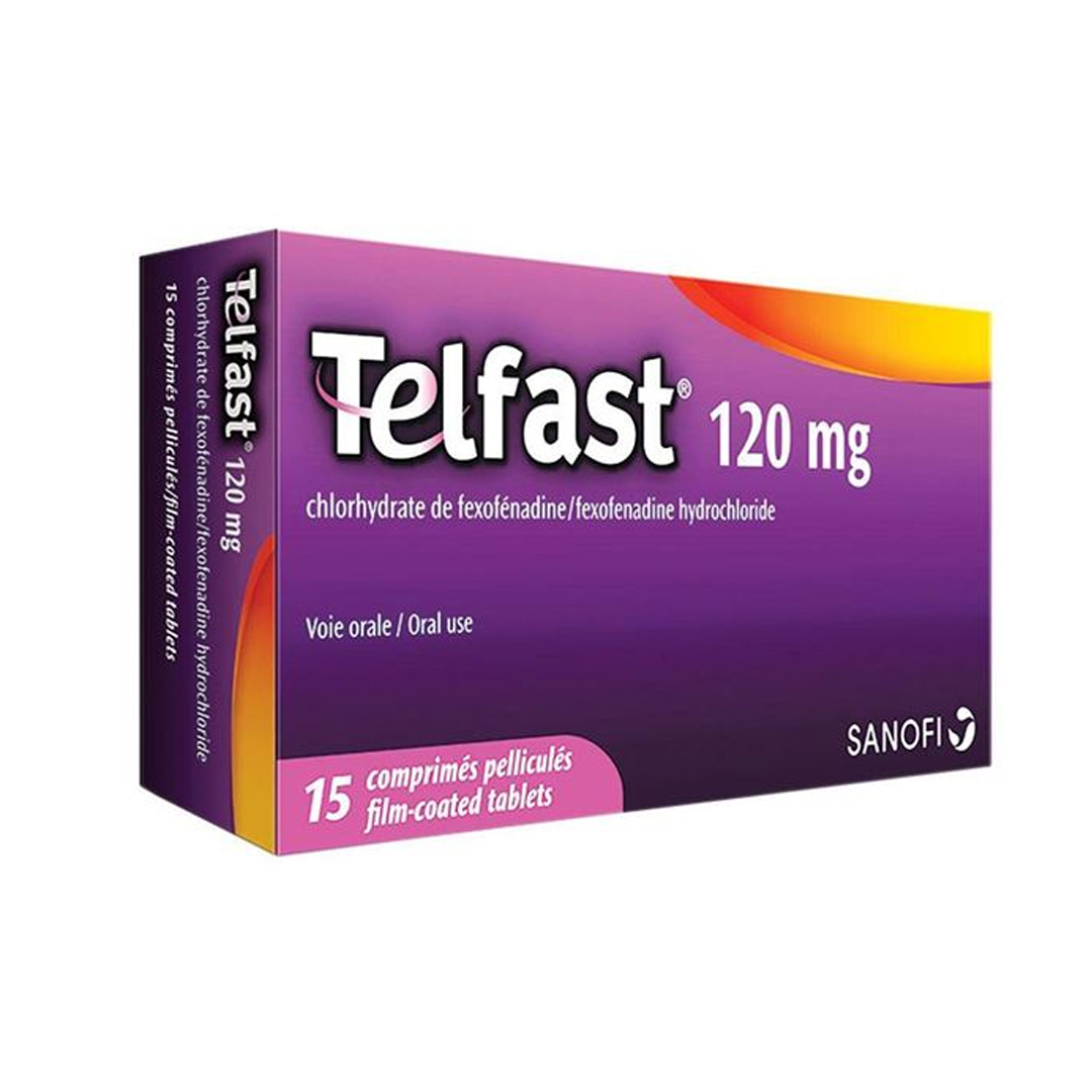 Telfast 120mg Tablets 15.s product available at family pharmacy online buy now at qatar doha