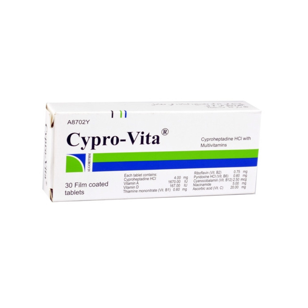 Cypro-vita Tab 30.s product available at family pharmacy online buy now at qatar doha