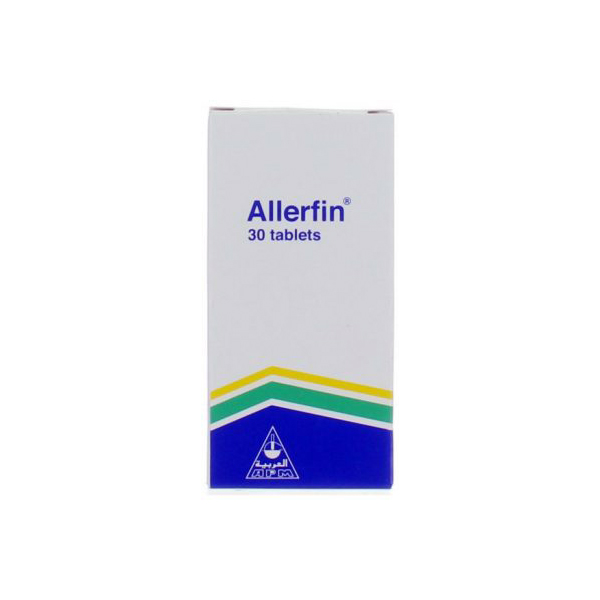 Allerfin Tablet 30.s product available at family pharmacy online buy now at qatar doha