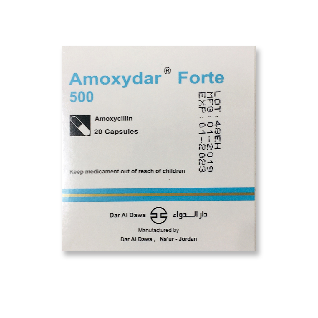 Amoxydar Forte 500mg Capsule 20.s product available at family pharmacy online buy now at qatar doha