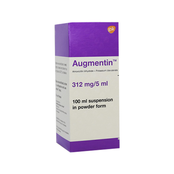Augmentin [312mg] Syrup 100ml product available at family pharmacy online buy now at qatar doha