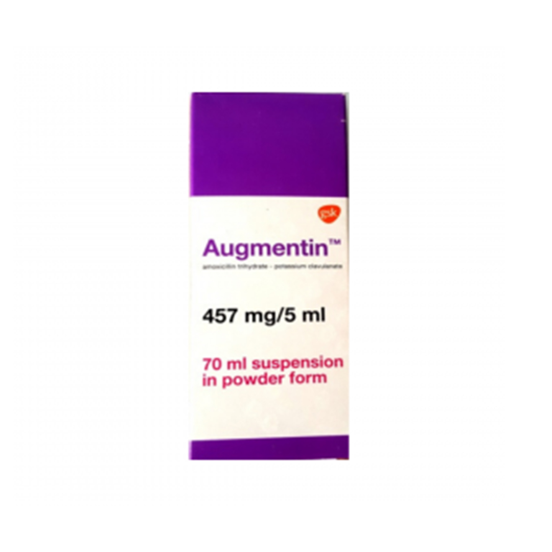 Augmentin [457mg] Syrup 70ml product available at family pharmacy online buy now at qatar doha