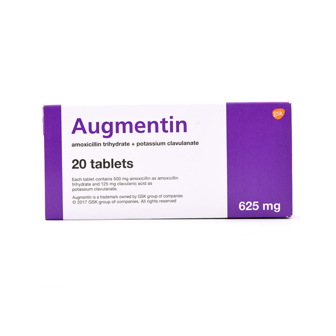 Augmentin [625mg] Tablet 20.s product available at family pharmacy online buy now at qatar doha