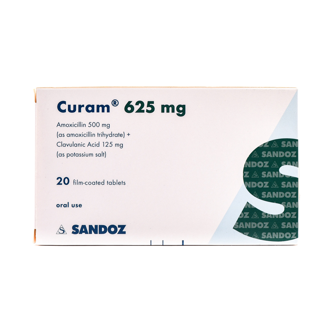 buy online Curam 625Mg Tablet 20'S   Qatar Doha