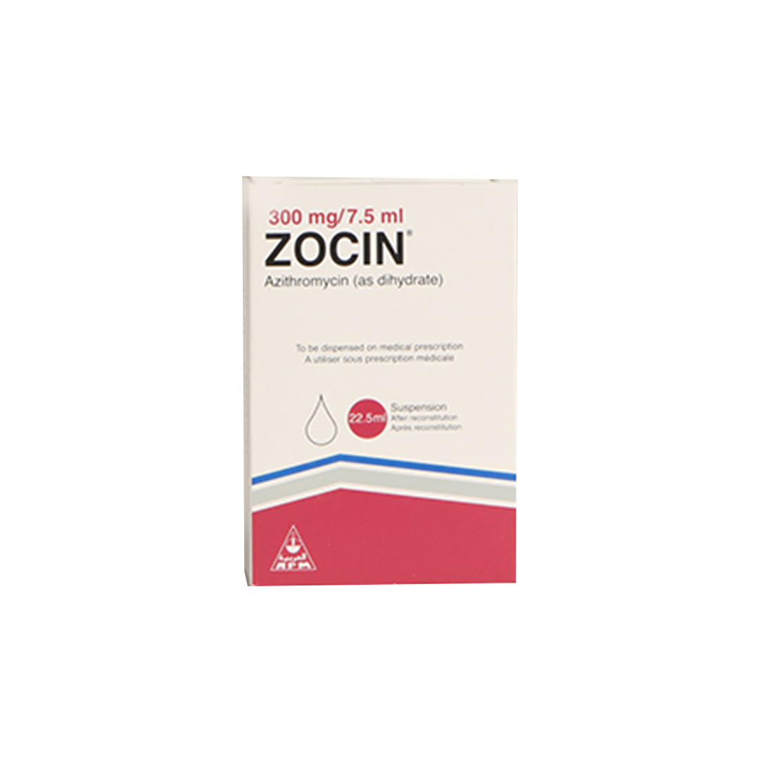 buy online Zocin Suspension [300Mg] 22.5Ml   Qatar Doha