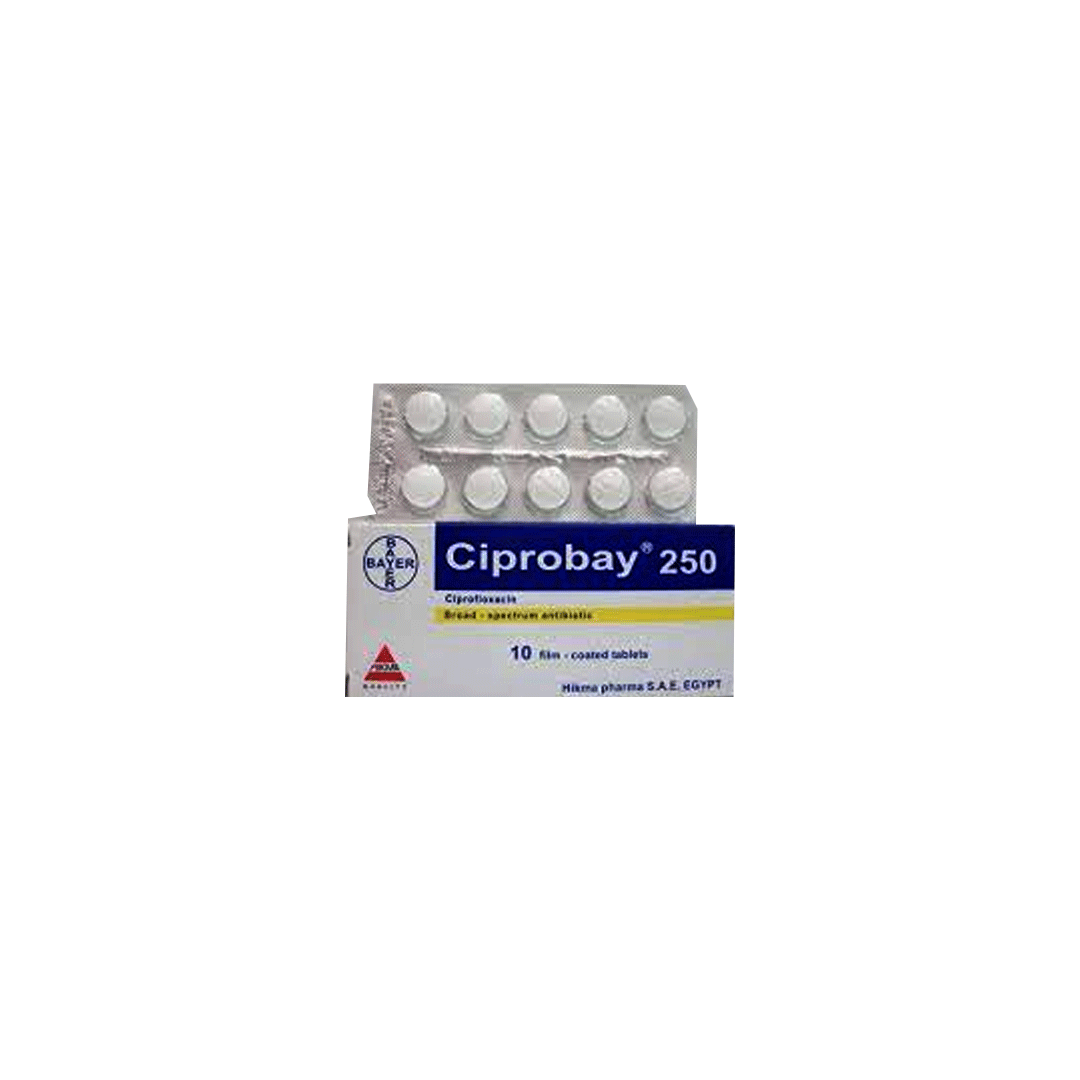 buy online Ciprobay 250Mg Tablet 10'S   Qatar Doha