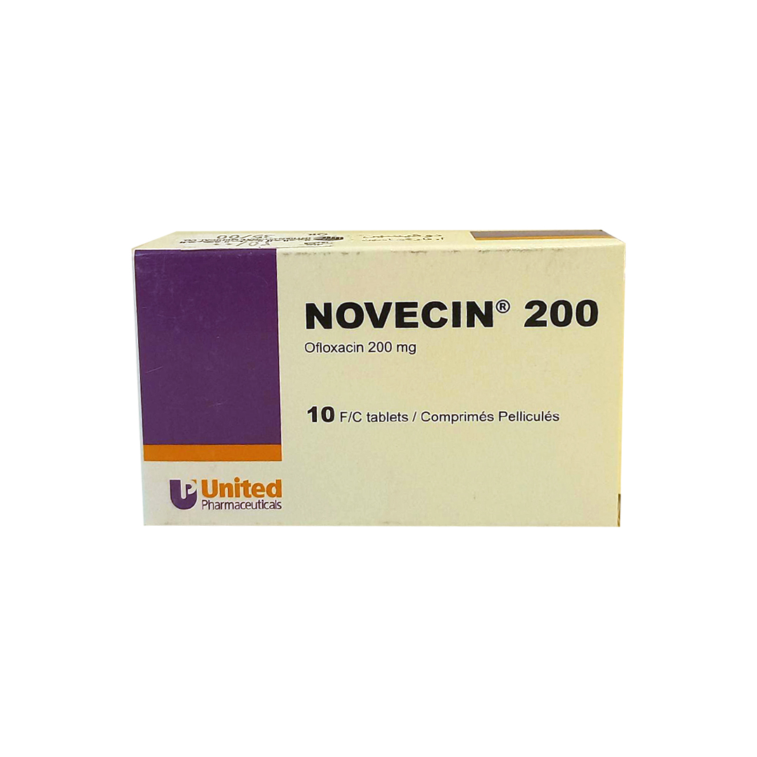 buy online Novecin 200 Mgtablet 10'S   Qatar Doha