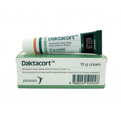 buy online Daktacort Cream 15Gm   Qatar Doha