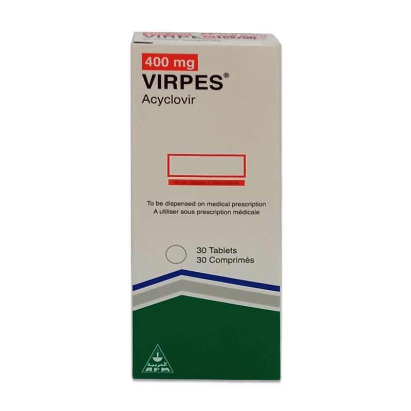 Virpes 400mg Tablet 30.s product available at family pharmacy online buy now at qatar doha