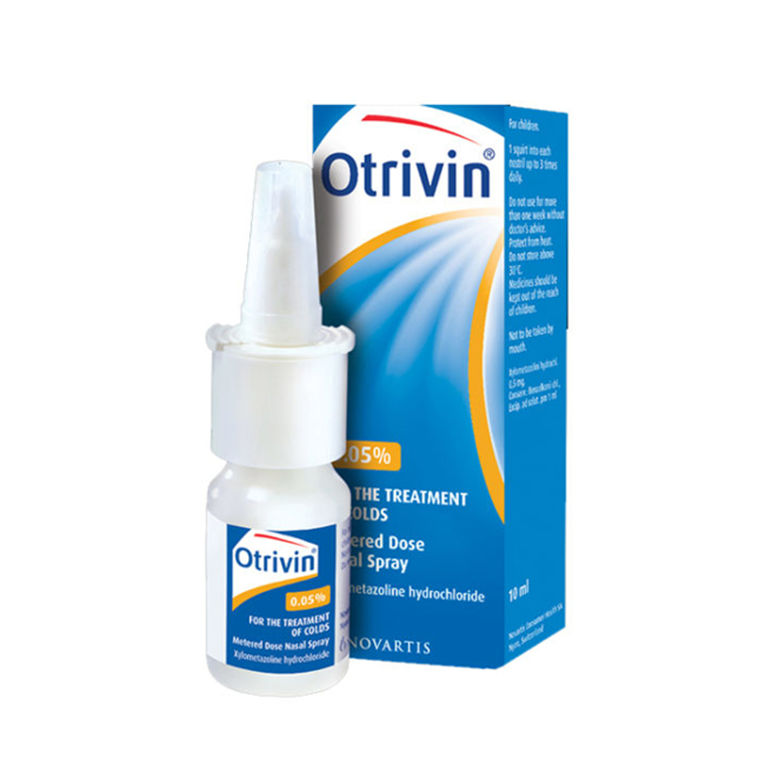 buy online OTRIVIN 0.05% N/DROPS -10ML(C) 1  Qatar Doha